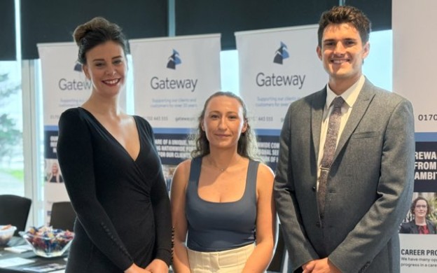 Gateway employees at careers fair 2026