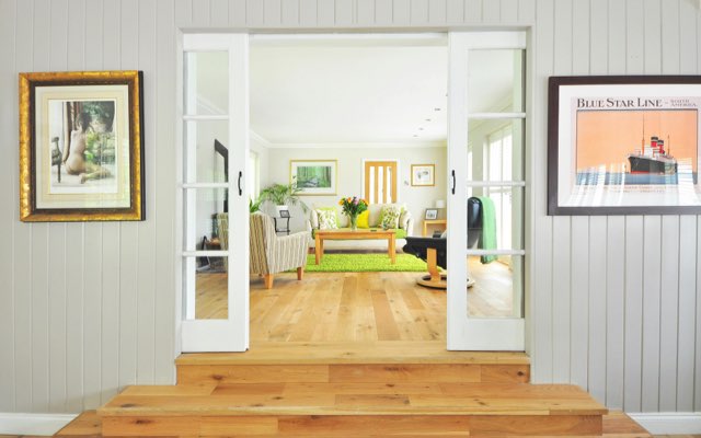 House interior of lounge/dining area
