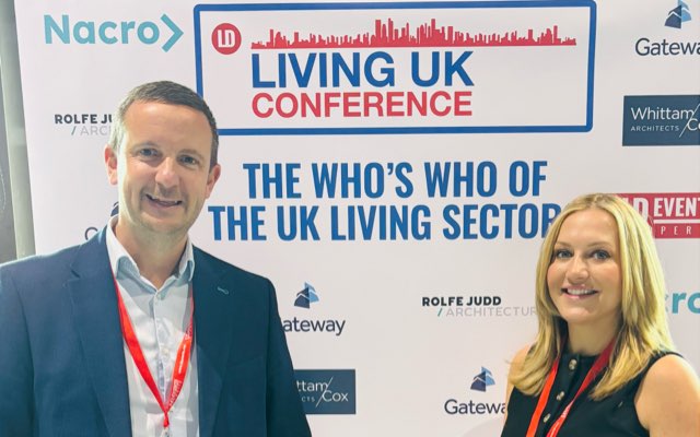 Gateway employees at Living UK Conference